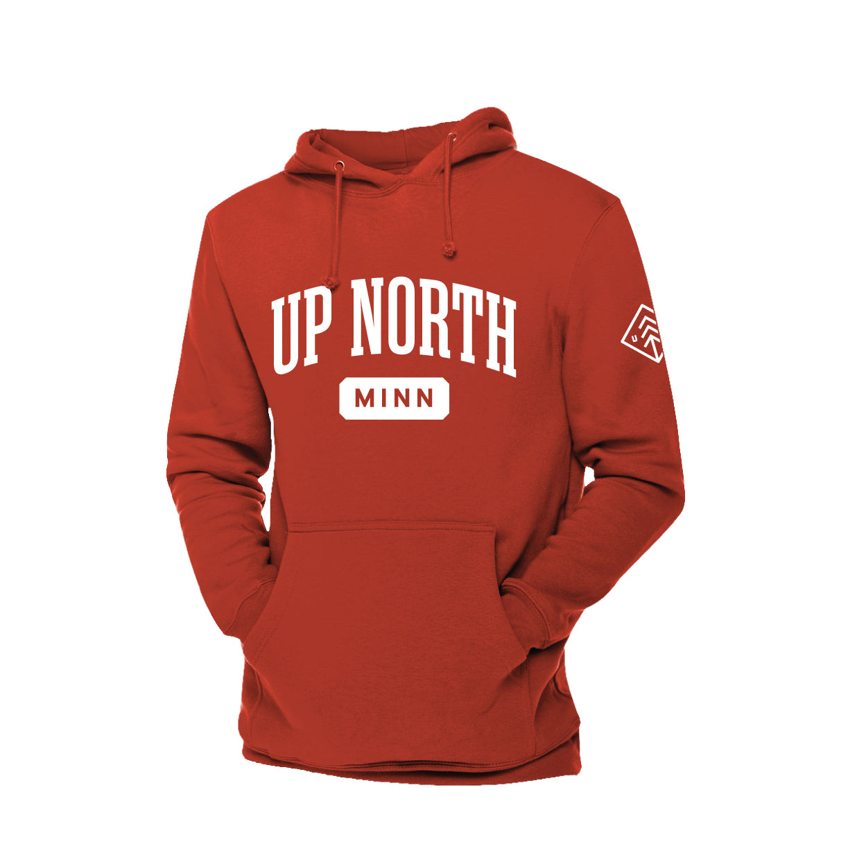 Maple Red MN Fire Tower Hoodie
