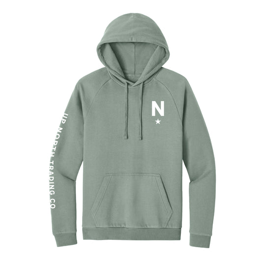Slate Green North Star Hoodie