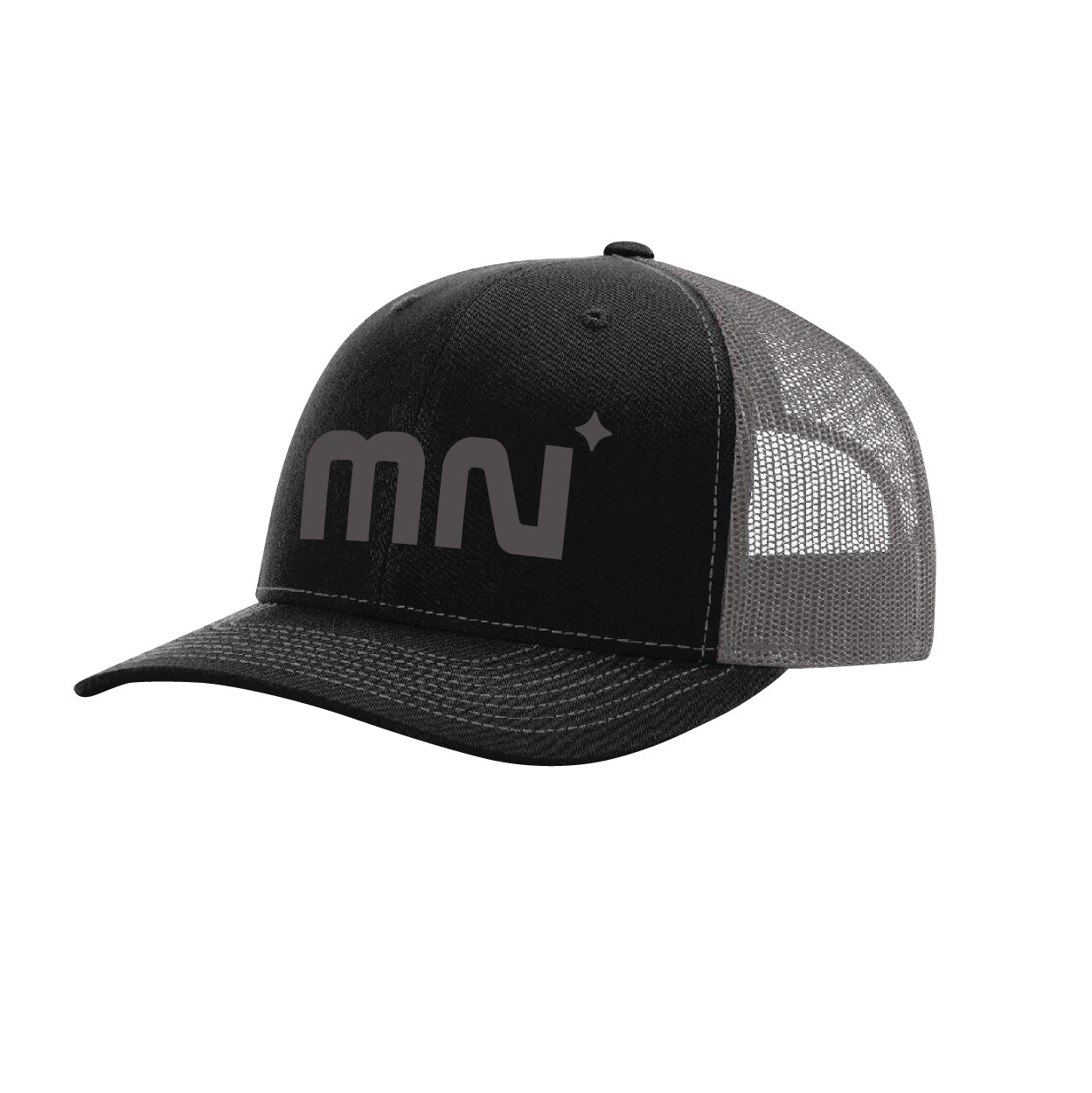Black/Charcoal MN32 Major Snapback