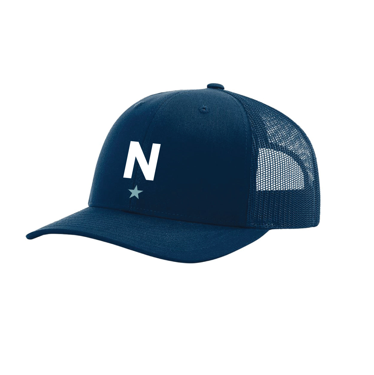Navy North Star Snapback