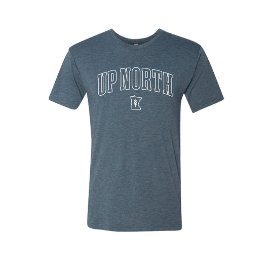 Vintage Blue Tree Line Tee