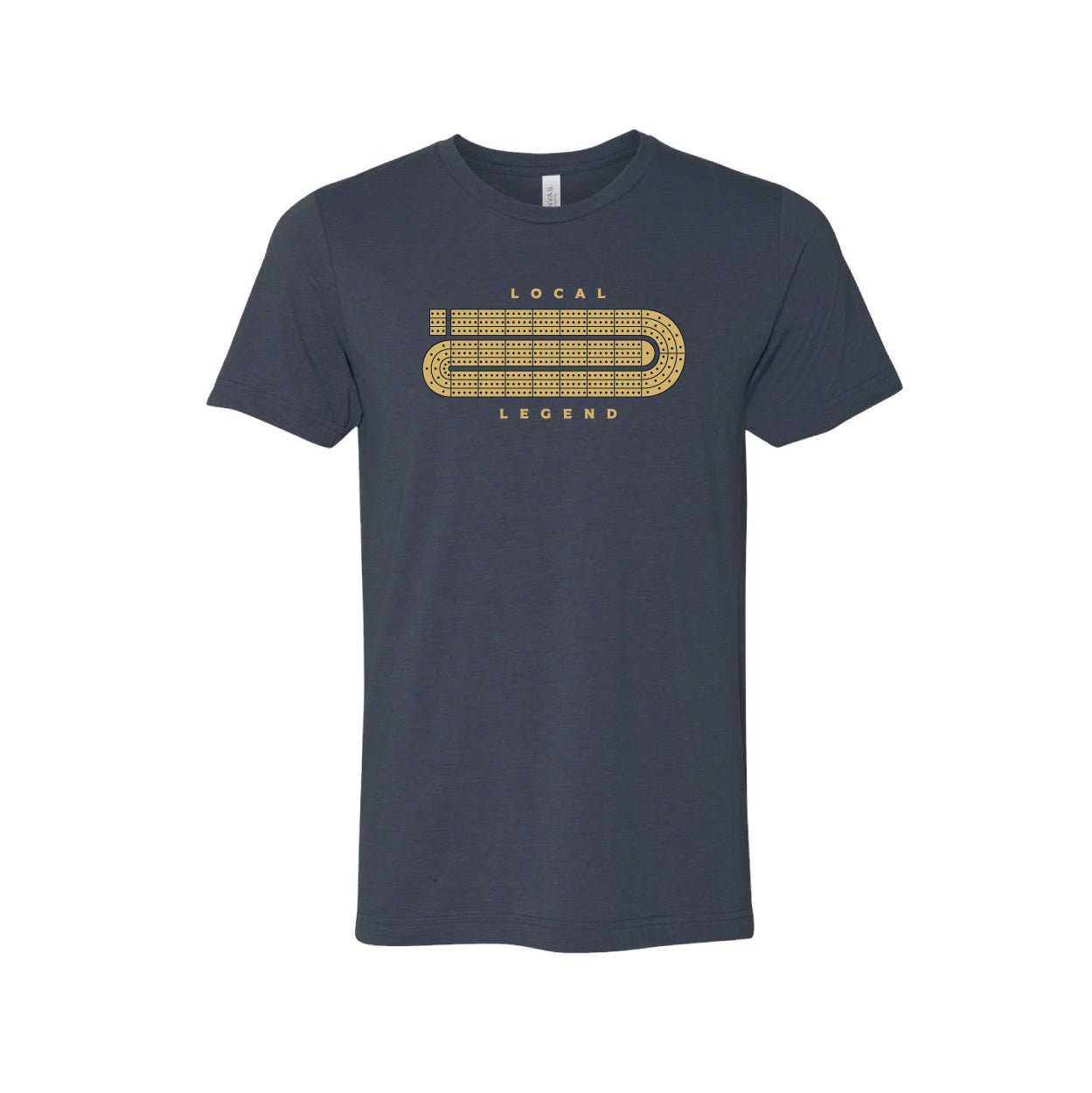 Navy Cribbage Local Legend Tee