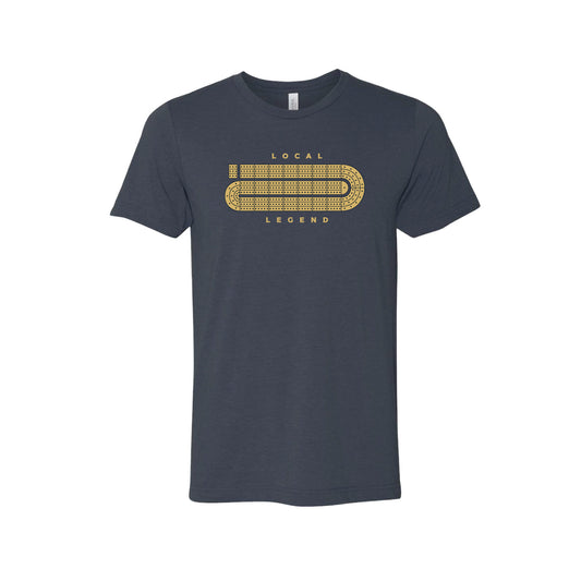 Navy Cribbage Local Legend Tee