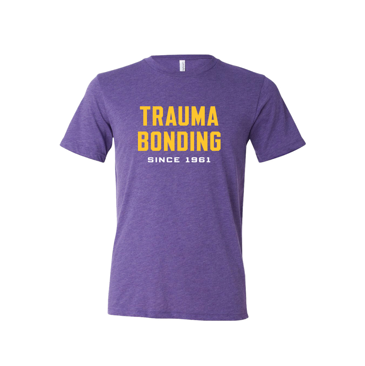 Trauma Bonding Purple Tee