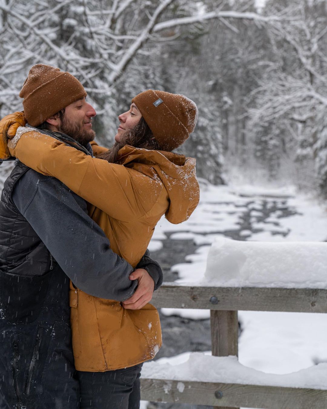 Penny Gold Birchwood Beanie