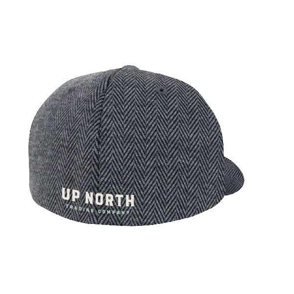 Charcoal Herringbone Flexfit Hat