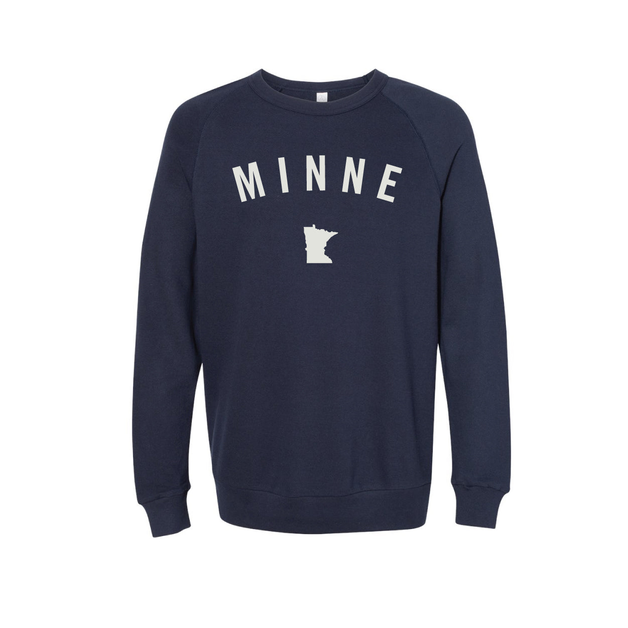 Navy Minne Felt Crew
