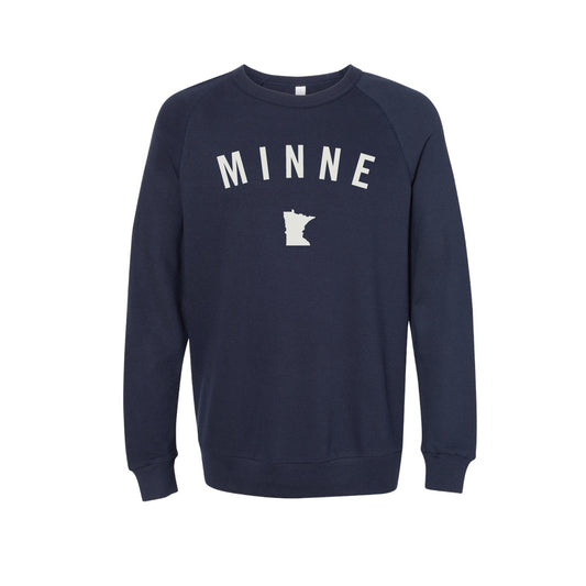 Navy Minne Felt Crew