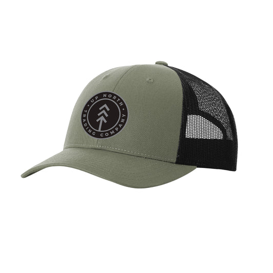 Military Green Round Lake Snapback