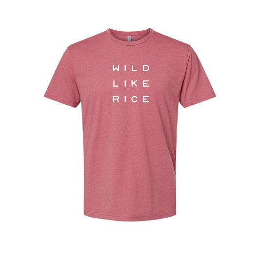 Salmon Red Wild Like Rice Tee