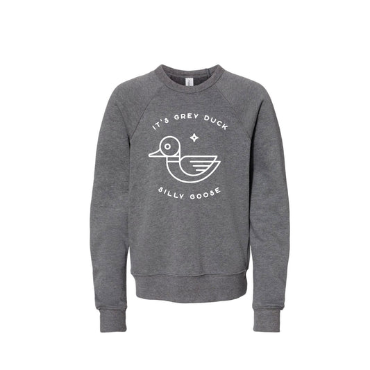 Youth Grey Duck Crew