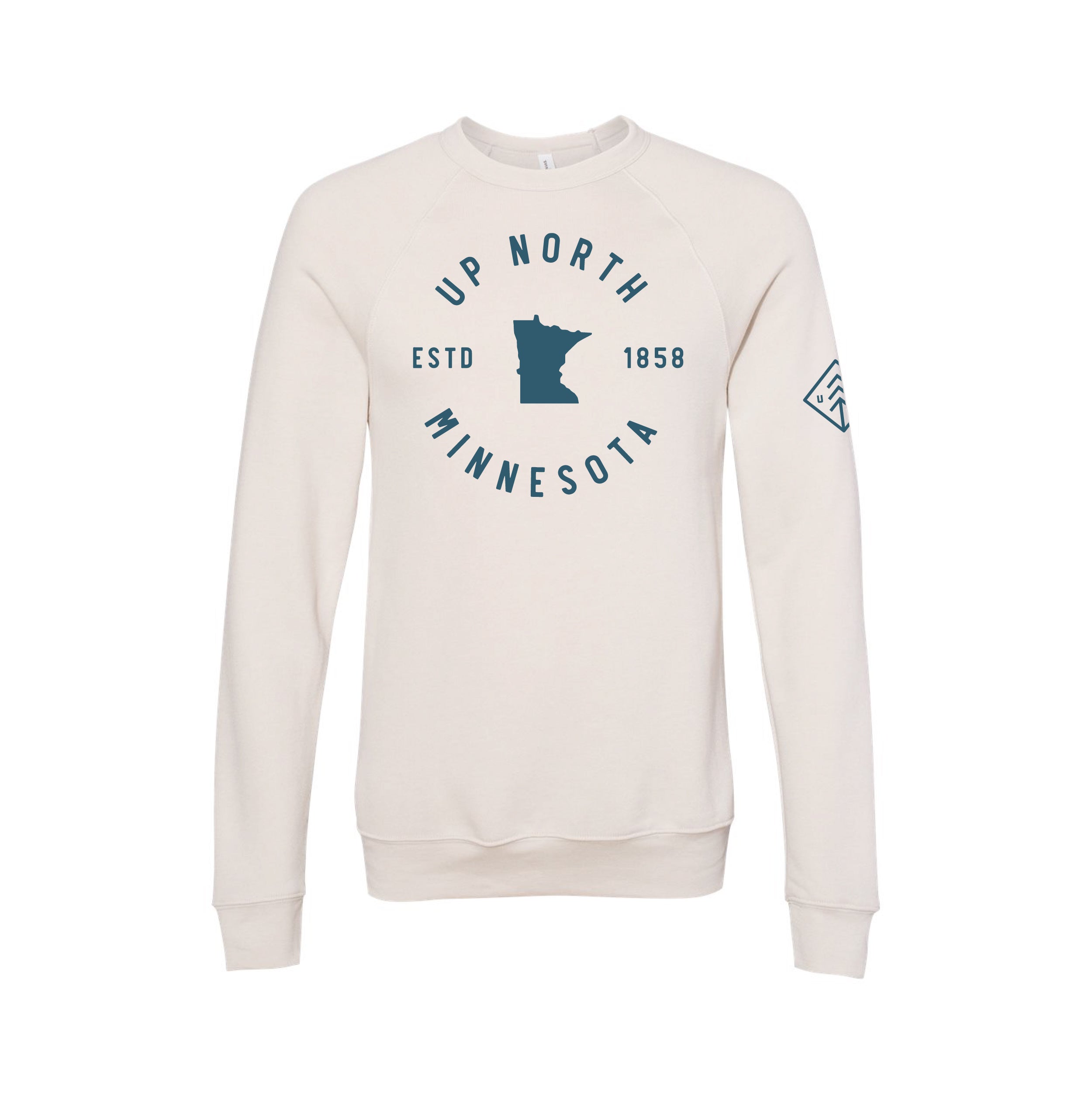 Women's Heather Grey MN Lake Script LS Tee – Up North Trading Company