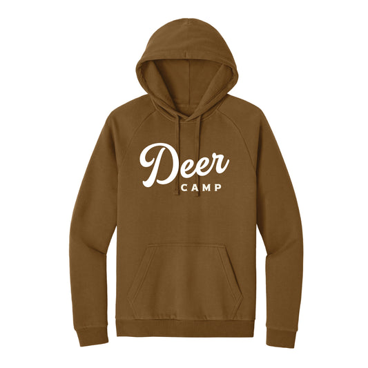 Deer Camp Buck Brown Hoodie