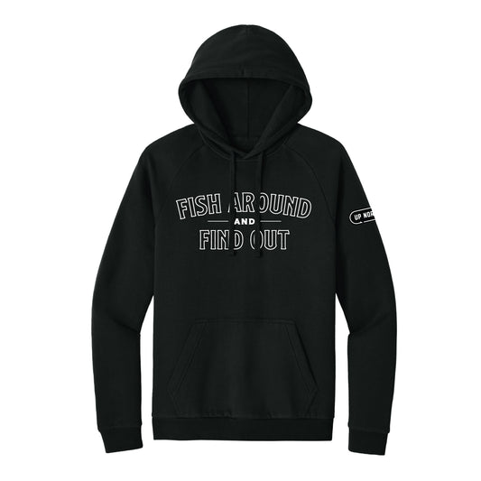 Black Fish Around Hoodie
