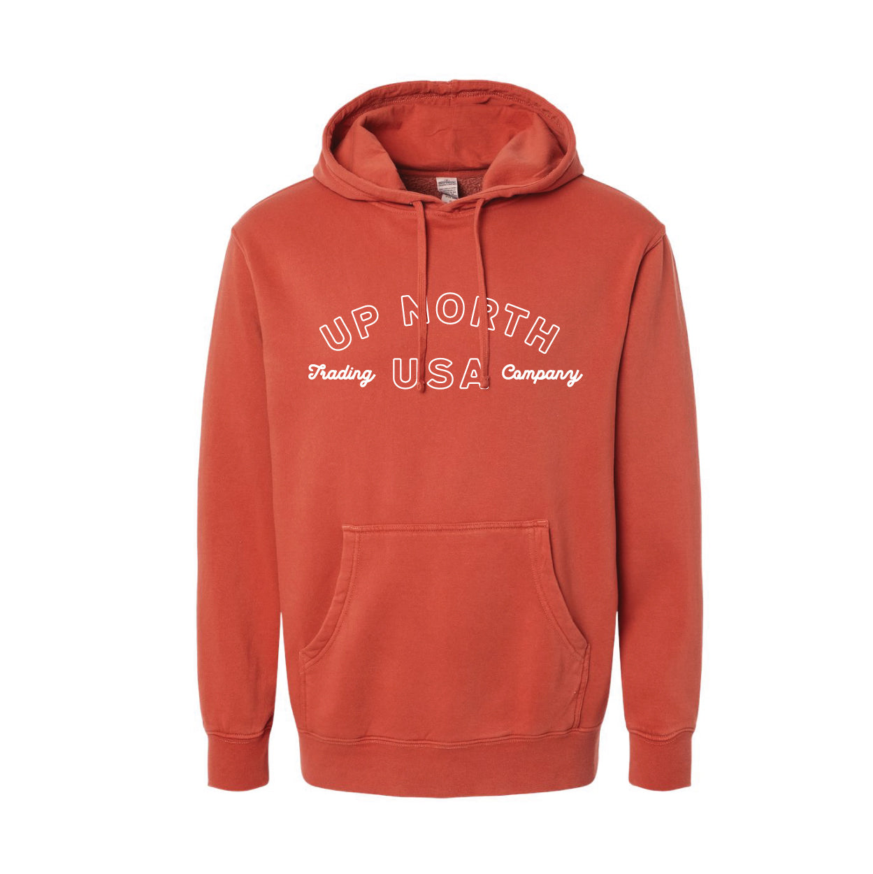Vintage Red Cruisin' USA Hoodie