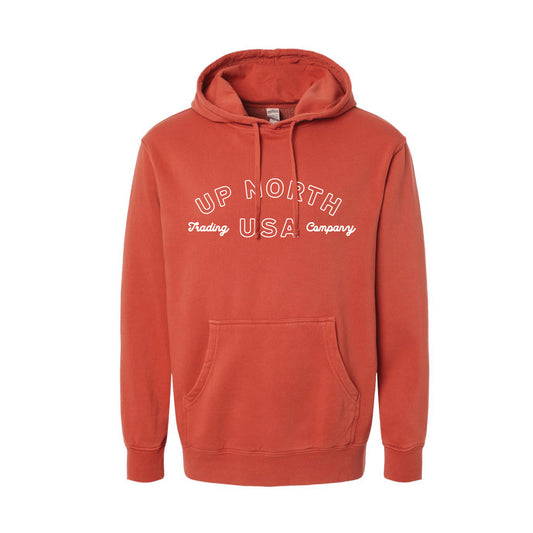 Vintage Red Cruisin' USA Hoodie