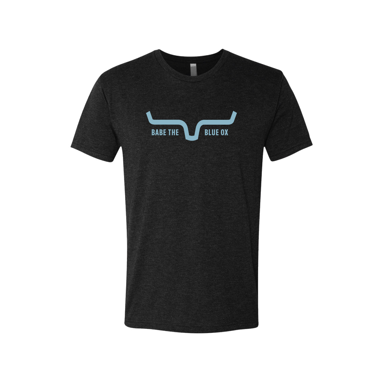 Longhorn Babe the Blue Ox Black Tee