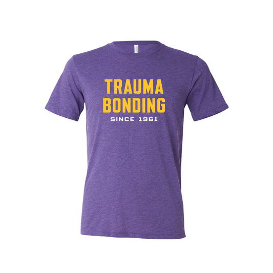 Trauma Bonding Purple Tee