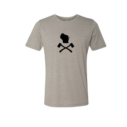 Tan WI Jolly Roger Tee
